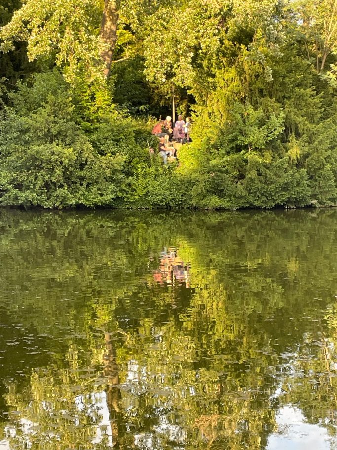 Spiegelung im Wasser